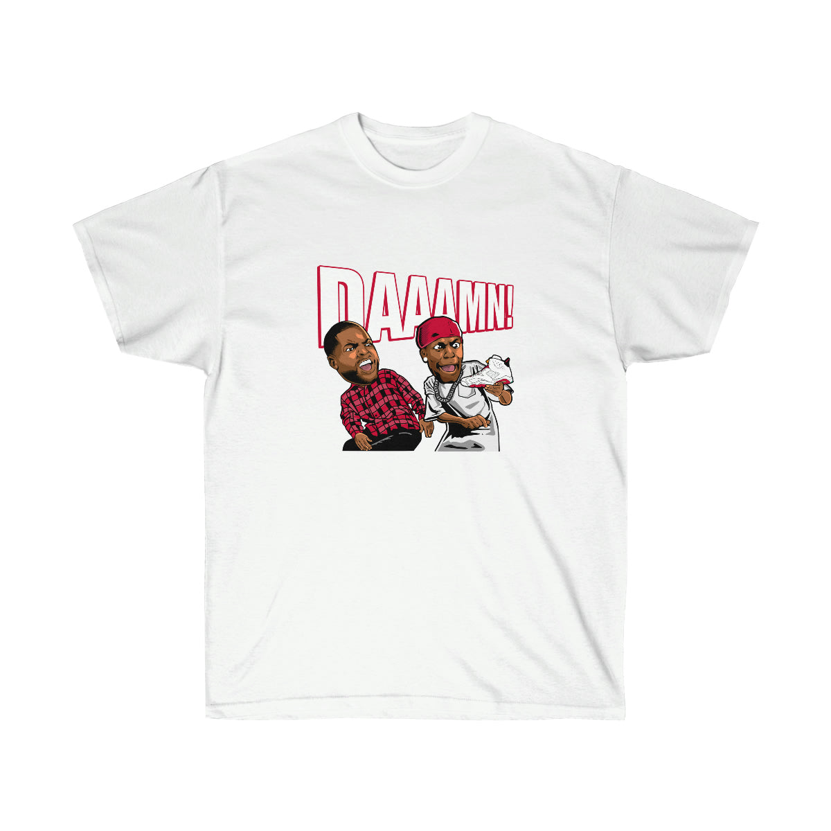 Friday Damn Men T-Shirt - White, 2XL image