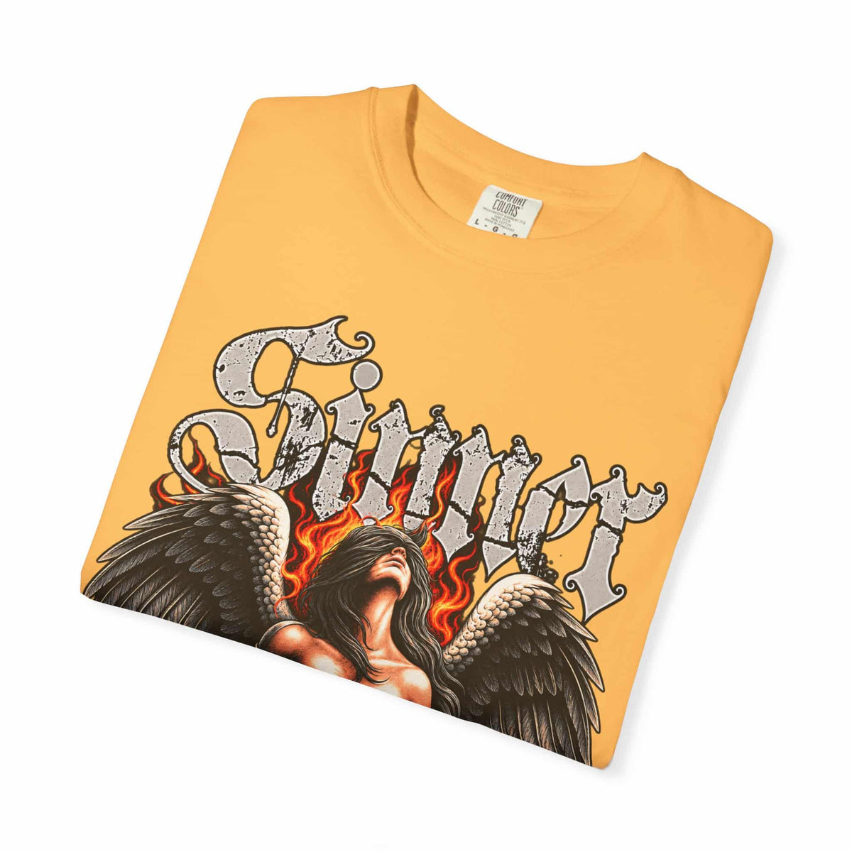 Sinner’s Flame Unisex Garment-Dyed T-shirt image 30