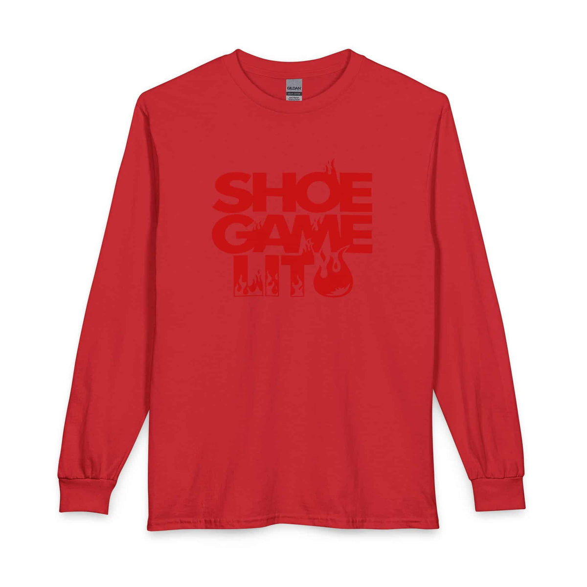 Graphic Print Long Sleeve T-Shirt - POD0040 image