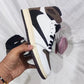 Travis Scott x AJ 1 High OG SP Reverse Mocha Shoes Sneakers – nk0004491 image 3