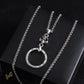 CH Circle Pendant Necklace - CH0023 image 4