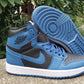 AJ 1 High OG Dark Marina Blue Shoes Sneakers - nk0001745 image 4