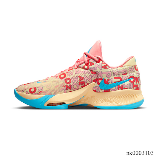 Zoom Freak 4 Letter Bros Vanilla Lightning Shoes Sneakers - nk0003103 image 2
