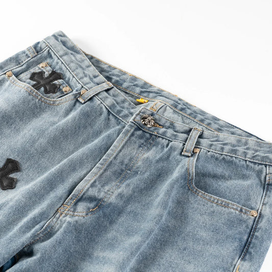 CH Cross Patch Jeans - CH0105 image 2