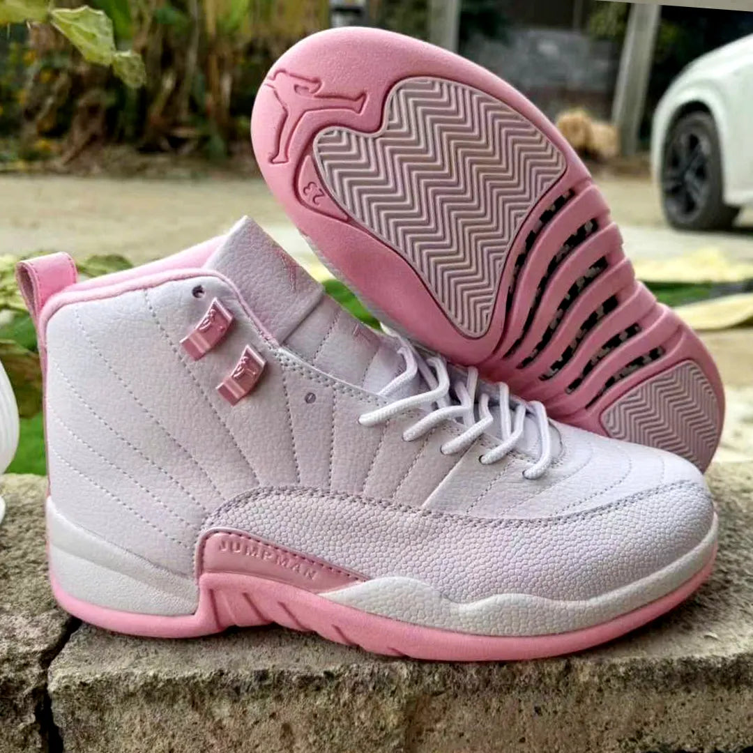 AJ 12 Pearl Pink Shoes Sneakers - nk0004723 image 7