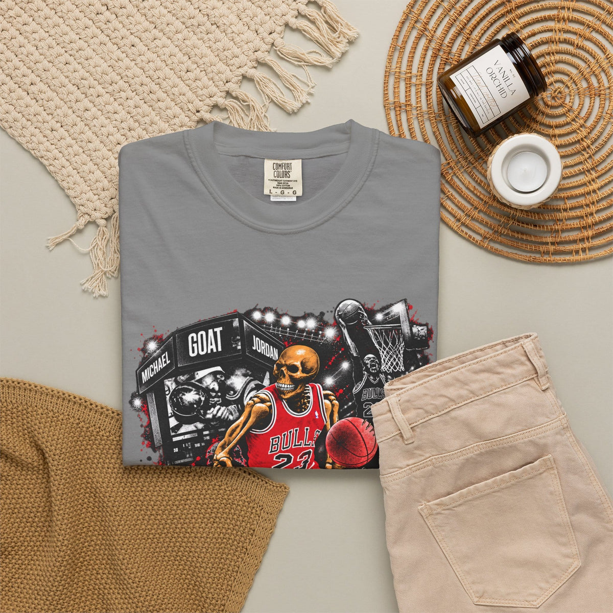 Chicago Legend 23 Unisex Garment-Dyed T-shirt image 66