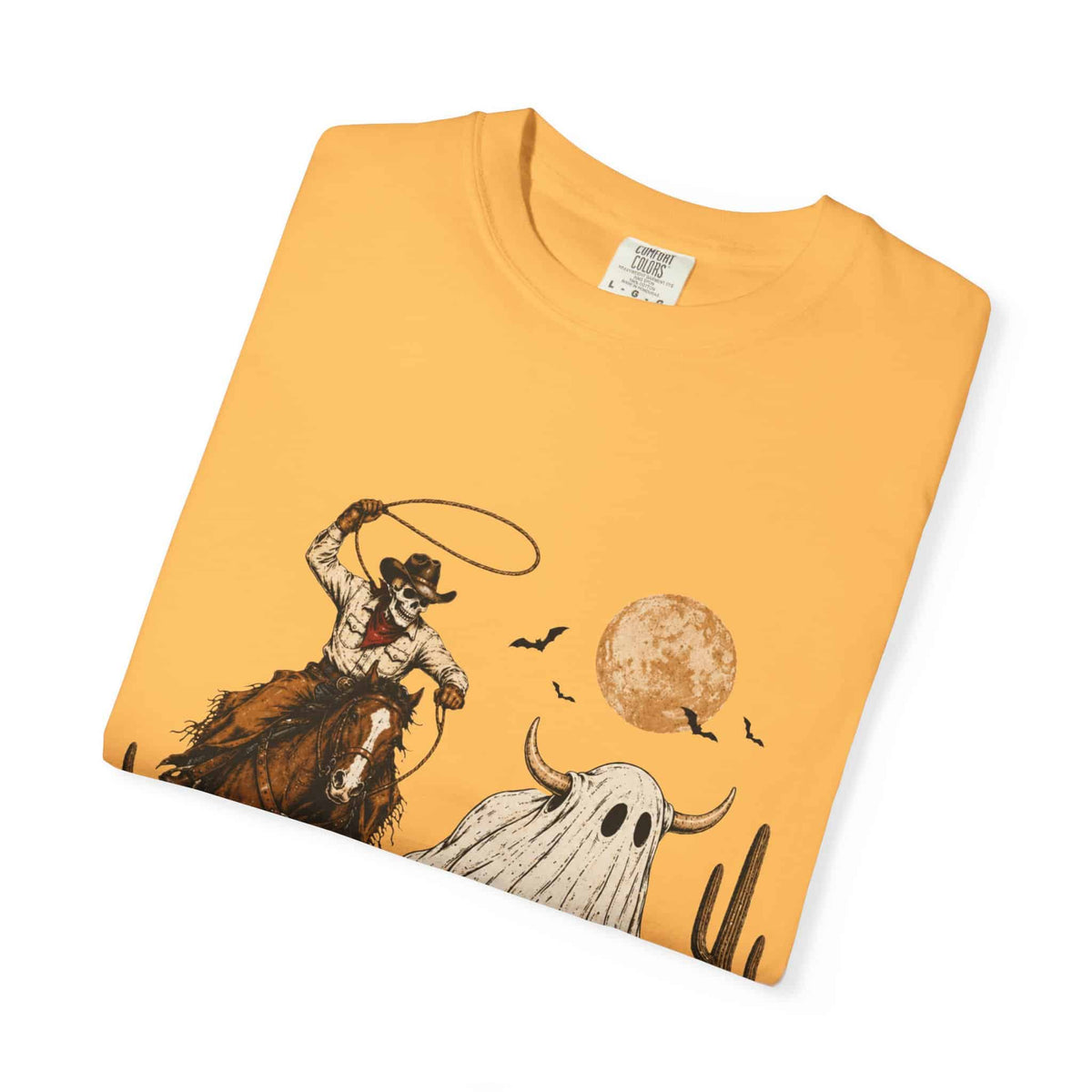 Halloween Basketball Skeleton Unisex Garment-Dyed T-shirt image 46