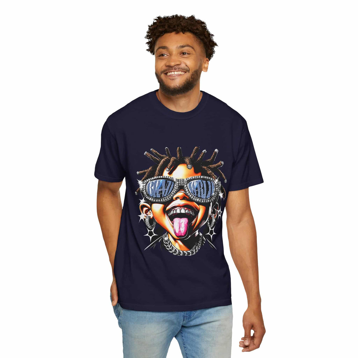 Diamond Drip Unisex Garment-Dyed T-shirt image 82