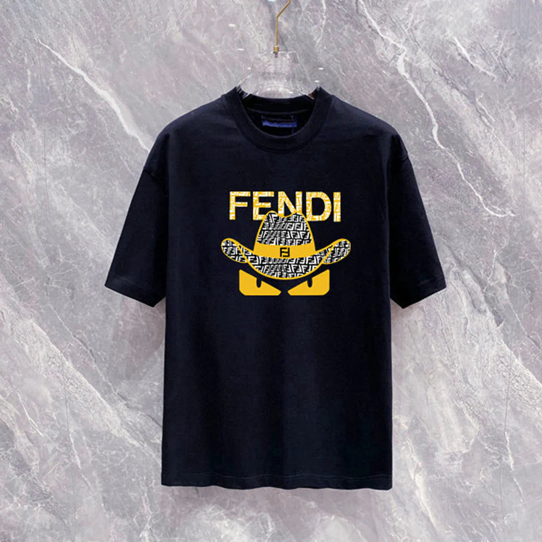 FD Logo-Print Cotton T-Shirt - FD0011 image 5