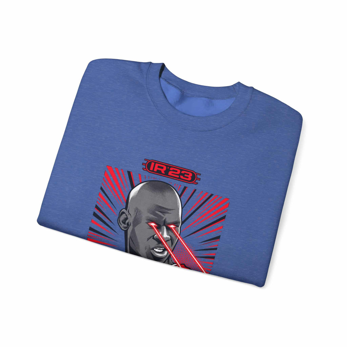 Graphic Print Crewneck Sweatshirt - POD0032 image 6