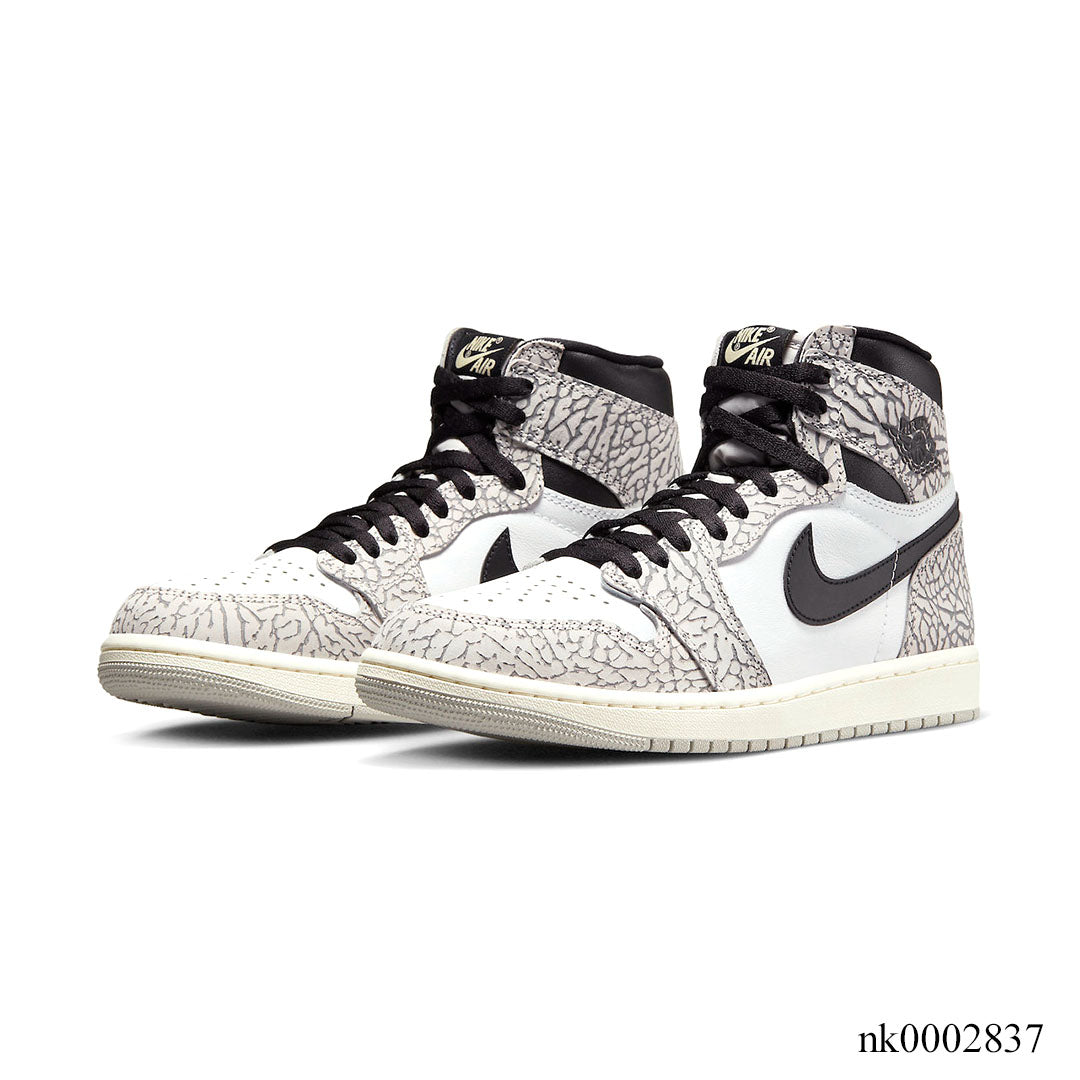 AJ 1 High OG Elephant Print Shoes Sneakers - nk0002837 image 4