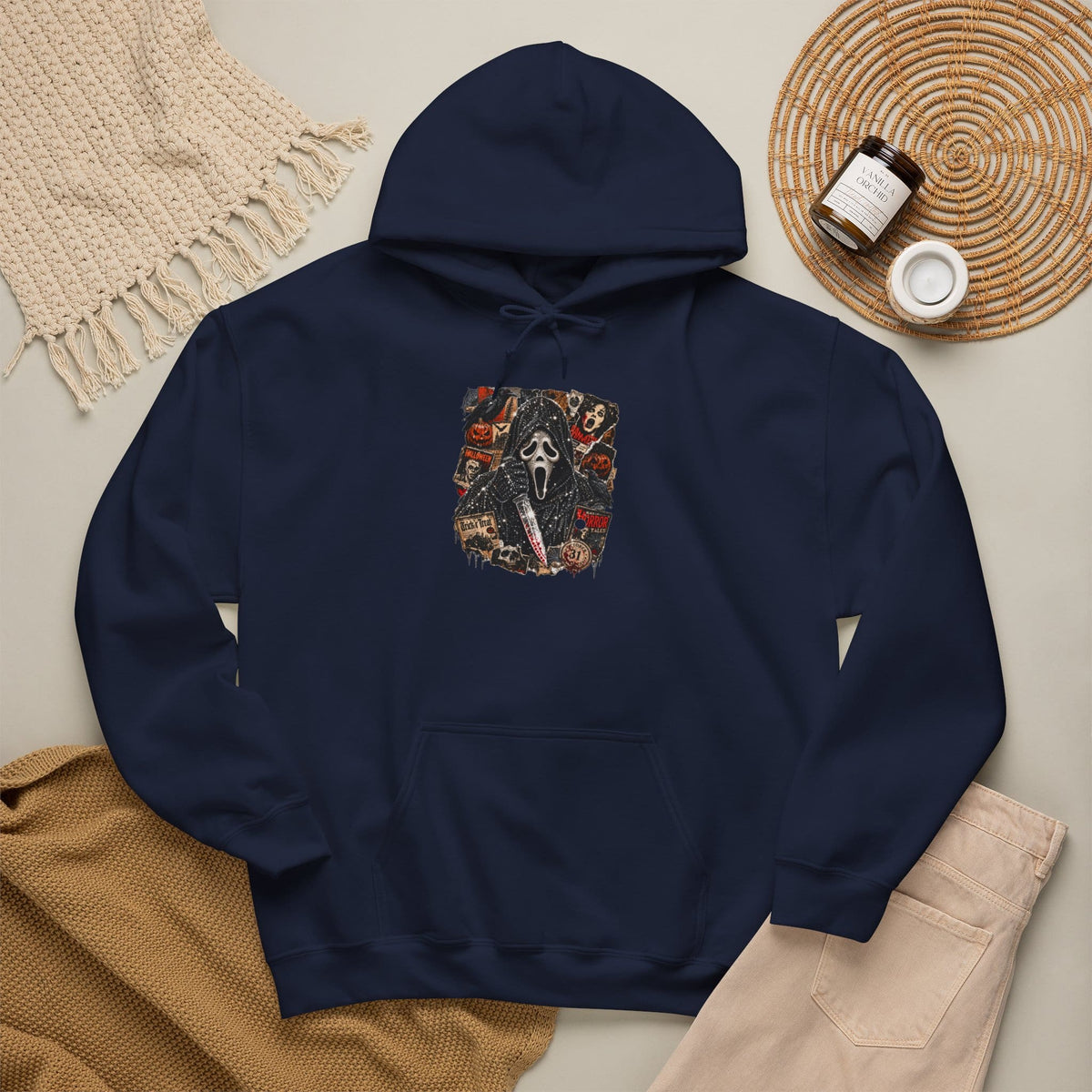 Halloween Horror Hooded Sweatshirt image 72