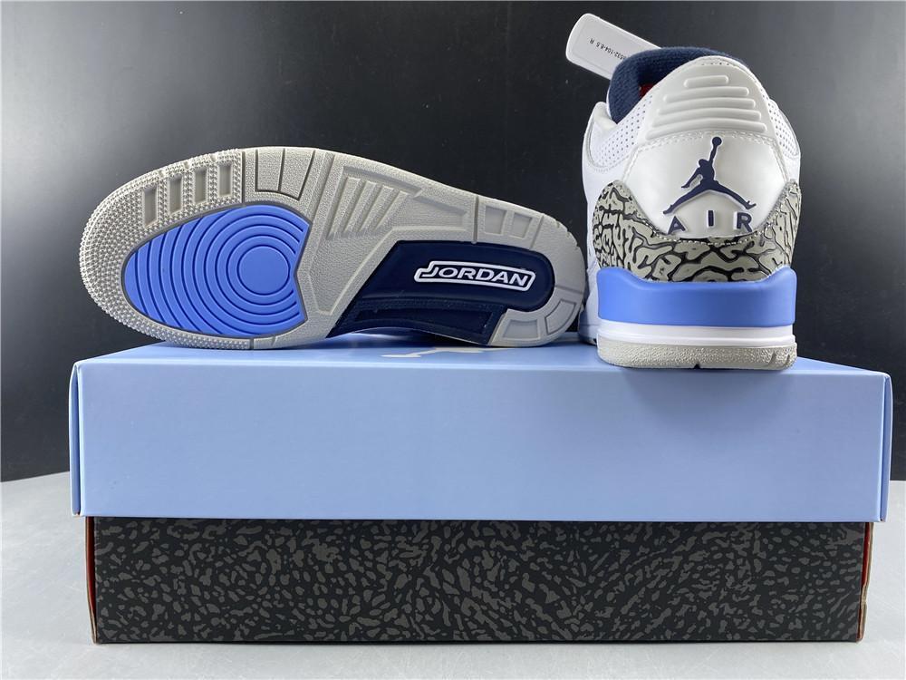 AJ 3 Retro UNC (2020) Shoes Sneakers - nk0000682 image 6