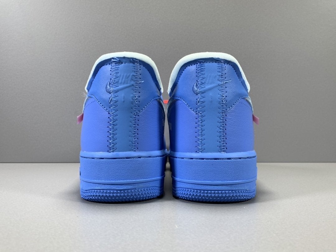 AF 1 Low OW MCA University Blue Shoes Sneakers - nk0000004 image 12