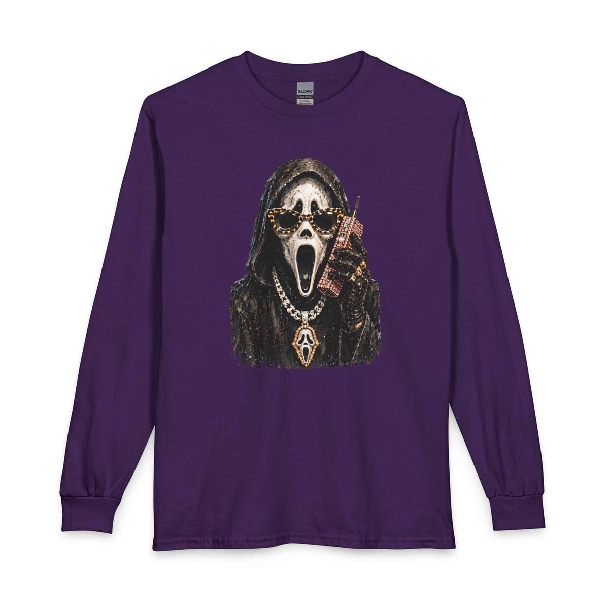 Halloween Ghostface Long Sleeve T-Shirt image