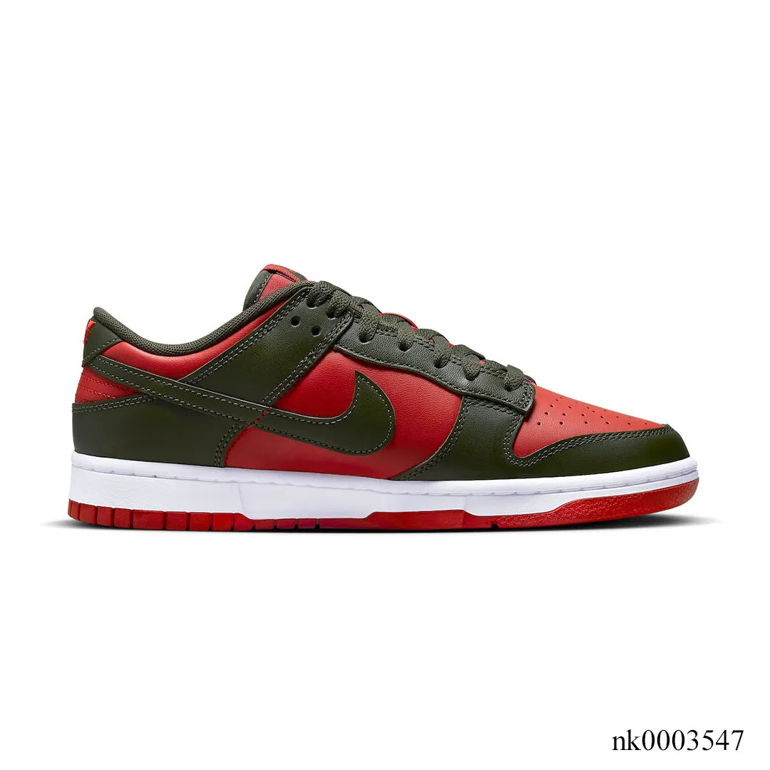 Dunk Low Mystic Red Cargo Khaki Shoes Sneakers - nk0003547 image