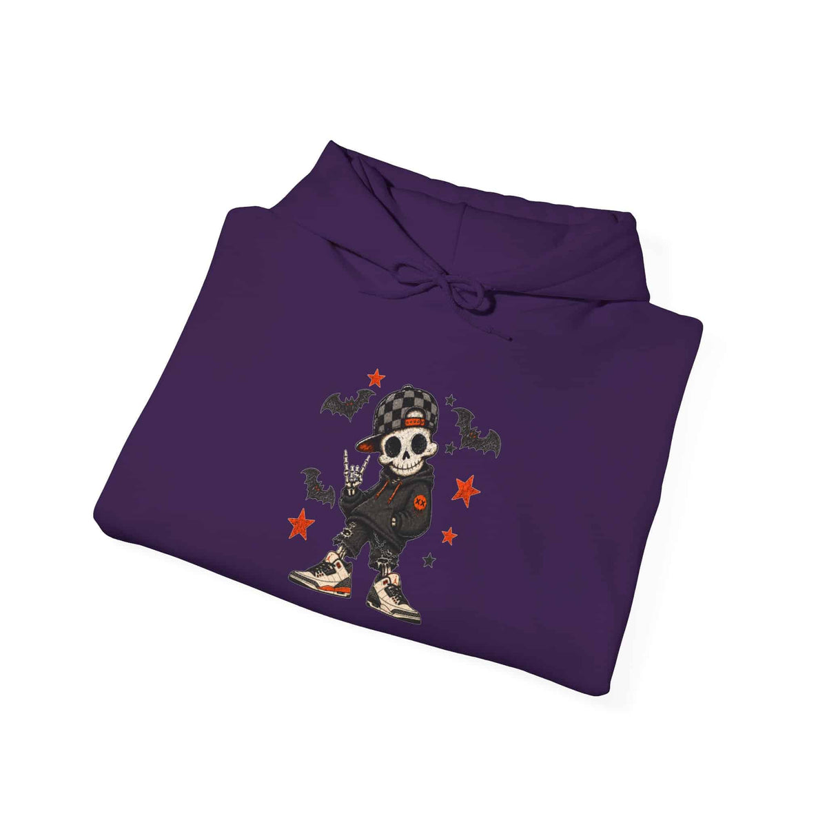 Boy Skeleton Halloween Hooded Sweatshirt image 95