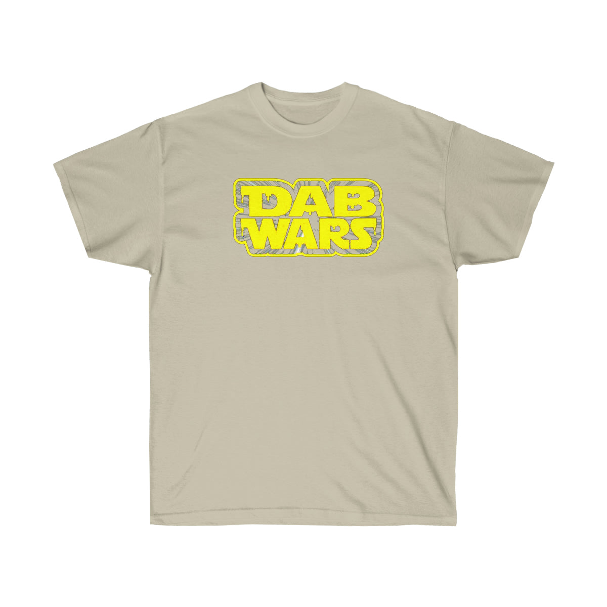 Dab Wars Basic Men T-Shirt - Sand, 2XL image