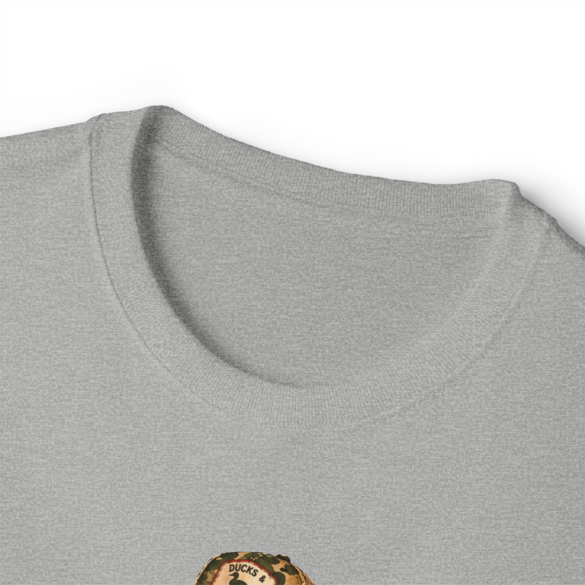 Hunting Season Spooky Camo Mallards Unisex Oversized Boxy Tee image 25