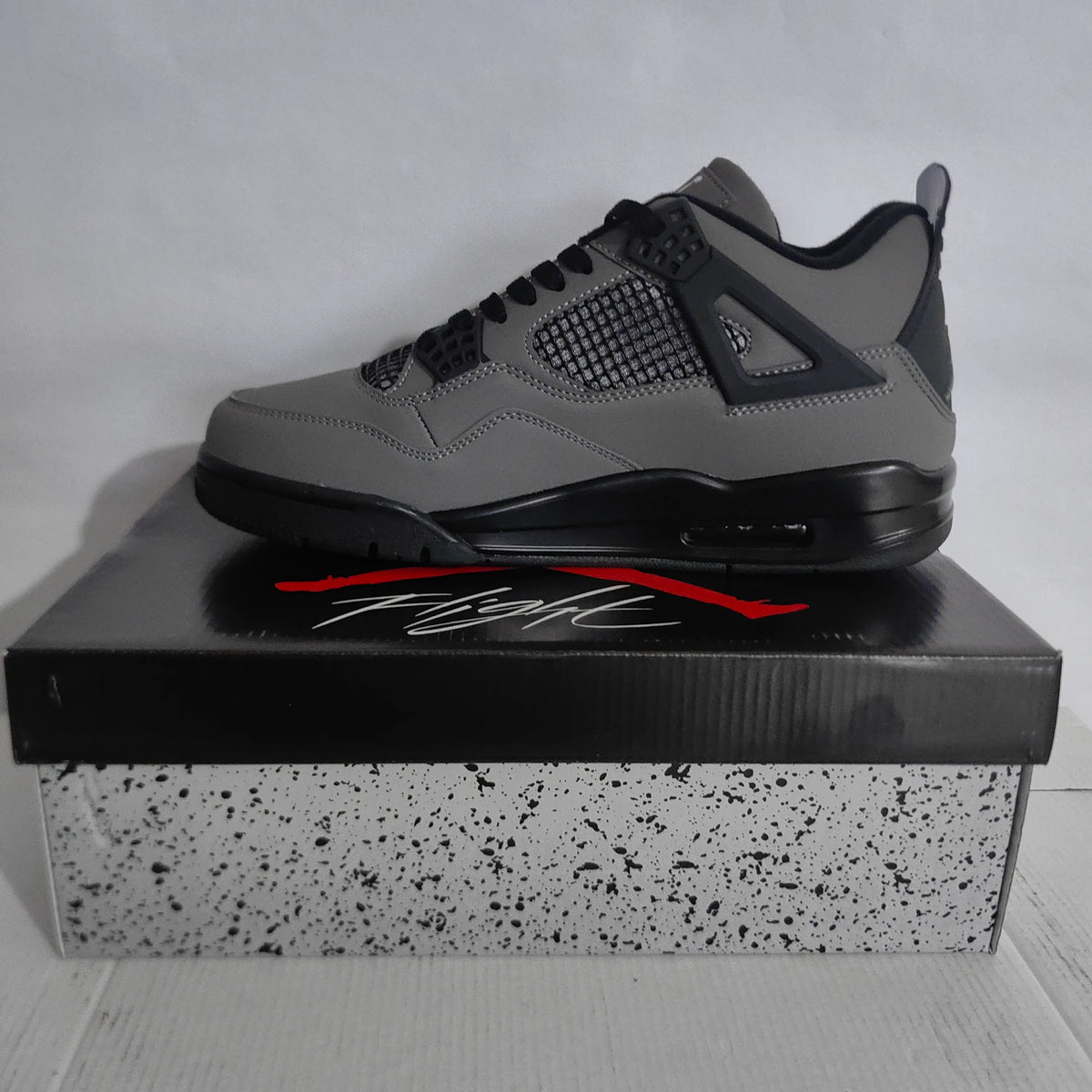 AJ 4 x Travis Scott Retro Dark Grey Black Shoes Sneakers - nk0005039 image 14