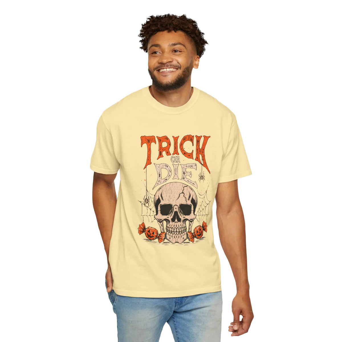 TRICK OR DIE Unisex Garment-Dyed T-shirt image 38