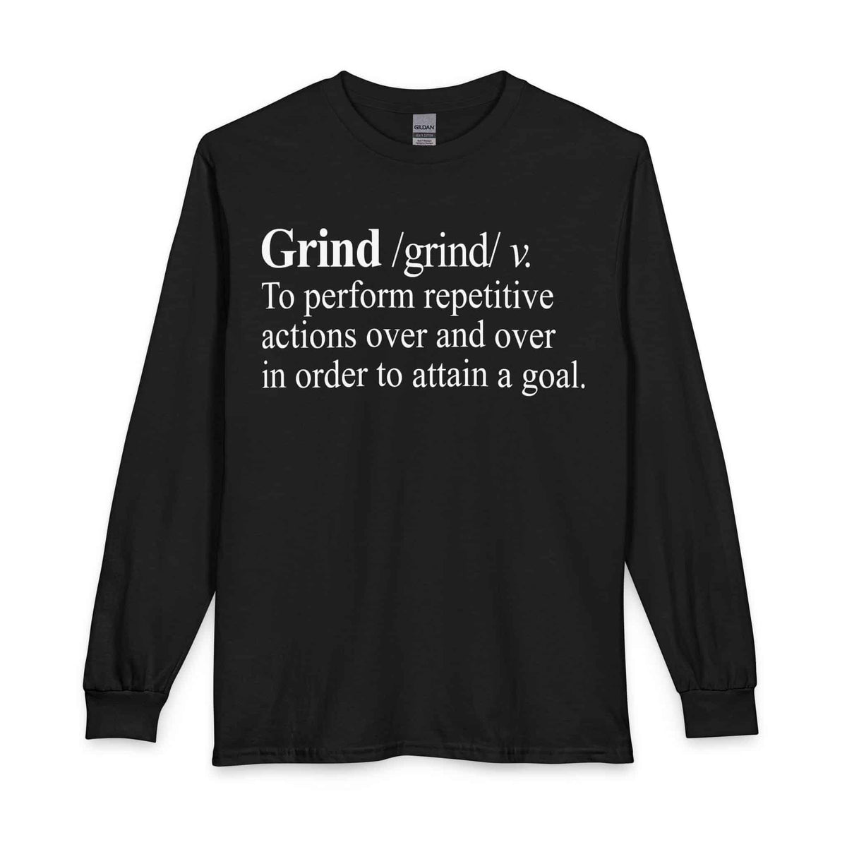 Grind Definition Long Sleeve T-Shirt image 0