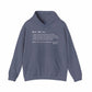 Beef Definition Hooded Sweatshirt - M, Heather Navy image