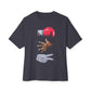 Rap Is My Life Unisex Oversized Boxy Tee - Dark Grey, XL image