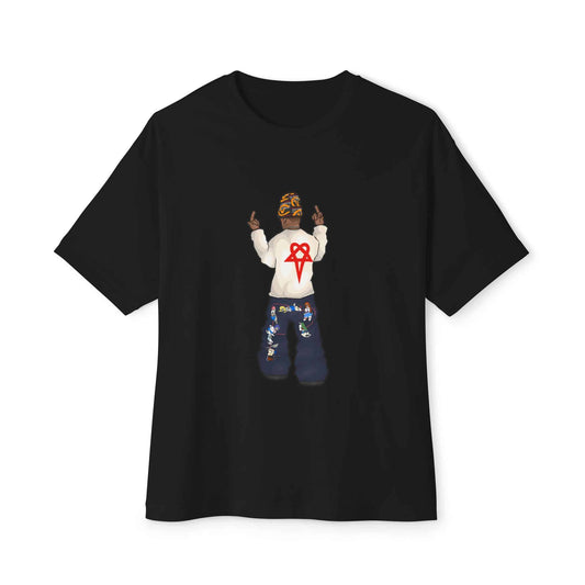 Rebel Attitude Unisex Oversized Boxy Tee image 0