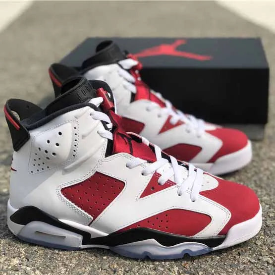 AJ 6 Carmine Shoes Sneakers - nk0000858 image 6