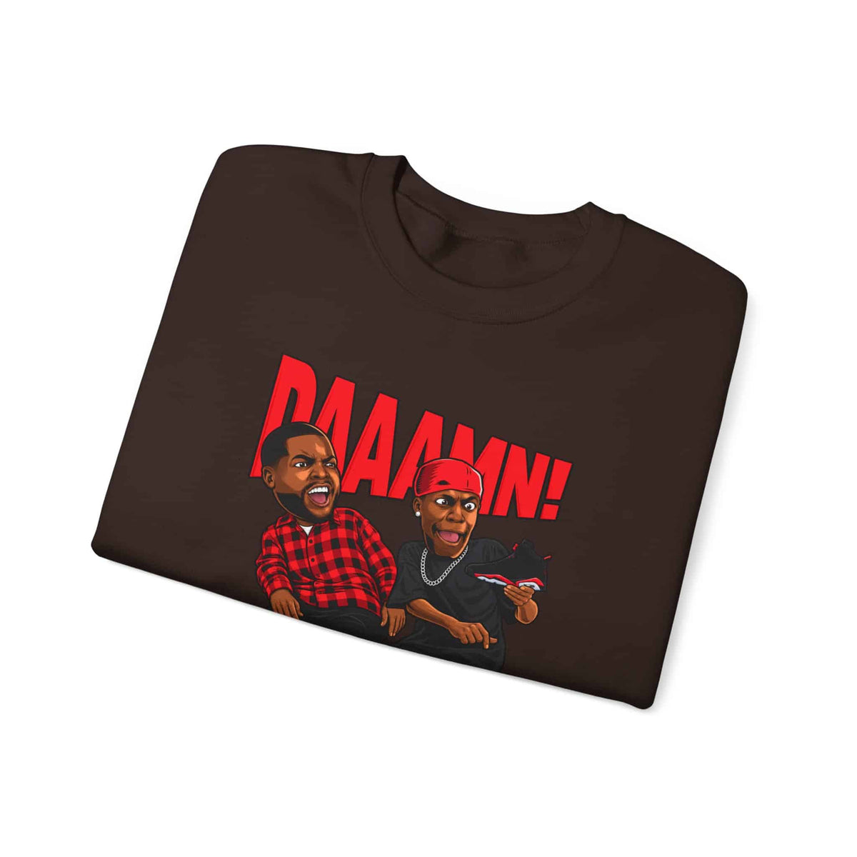 Graphic Print Crewneck Sweatshirt - POD0035 image 14
