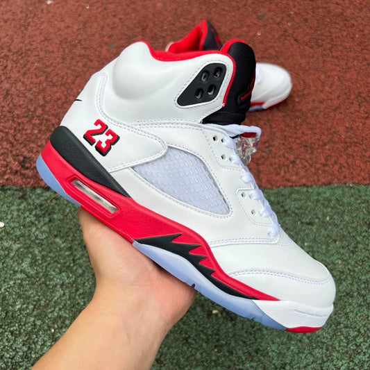 AJ 5 Fire Red 2025 Shoes Sneakers - nk0003962 image 2
