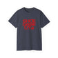 Graphic Print T-Shirt - POD0040 - S, Heather Navy image