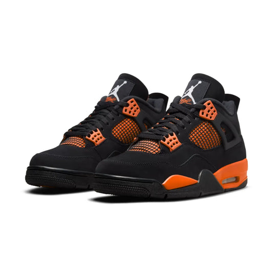 AJ 4 Orange Thunder Shoes Sneakers - nk0004803 image 2