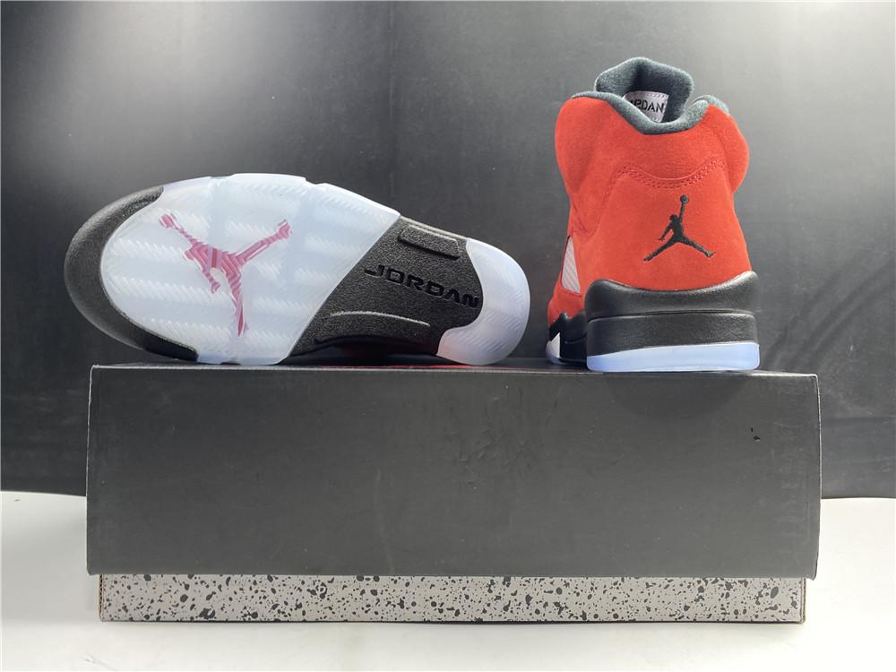 AJ 5 Retro Raging Bulls Red Shoes Sneakers - nk0001400 image 4