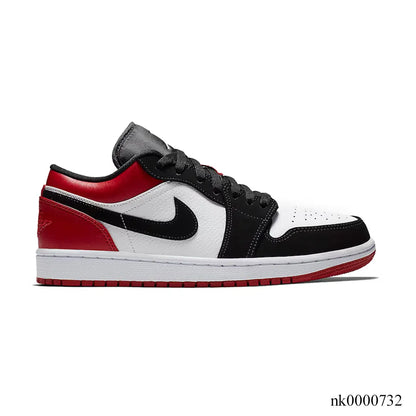 AJ 1 Low Black Toe Shoes Sneakers - nk0000732 image 0