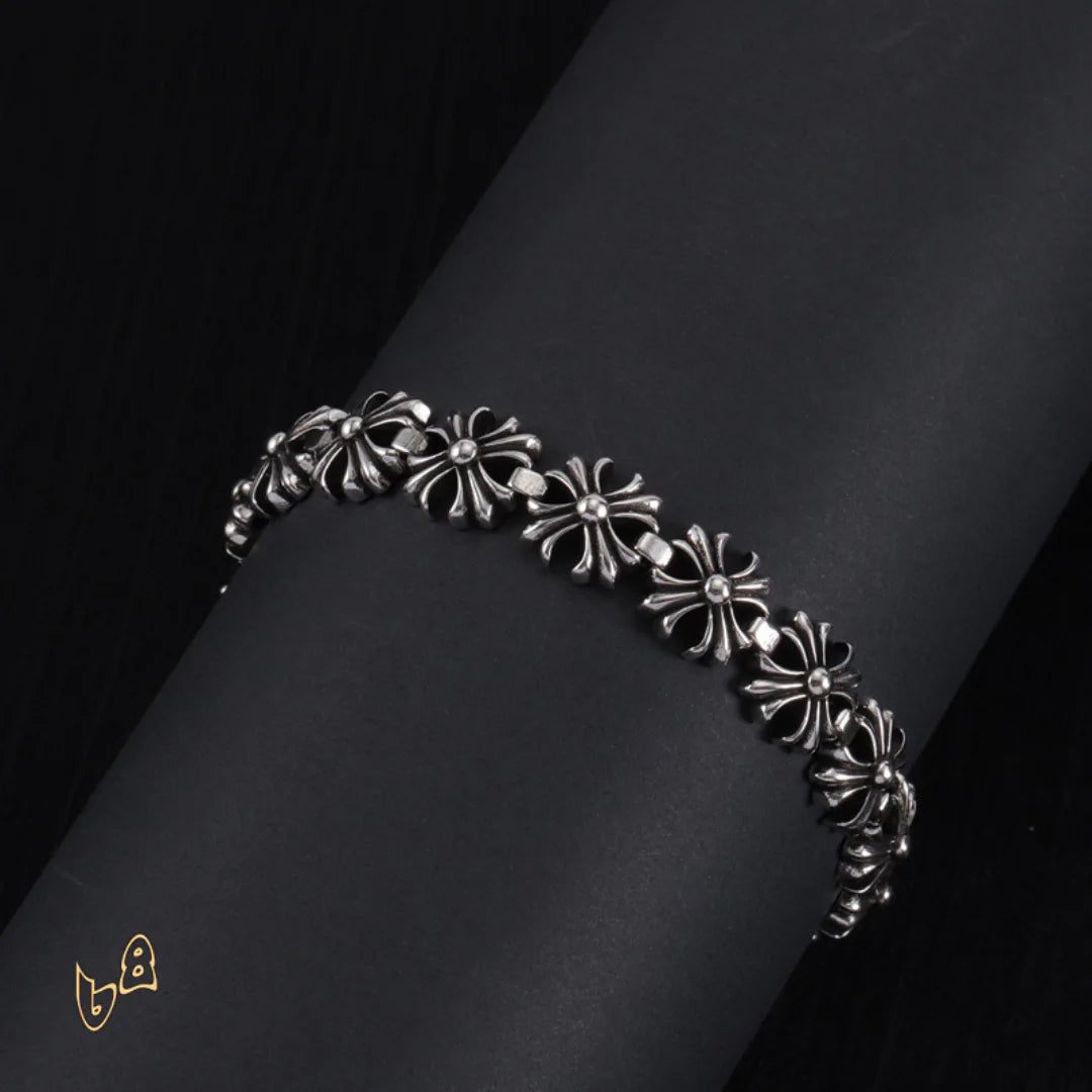CH Cross Flower Bracelet - CH0068 image 2