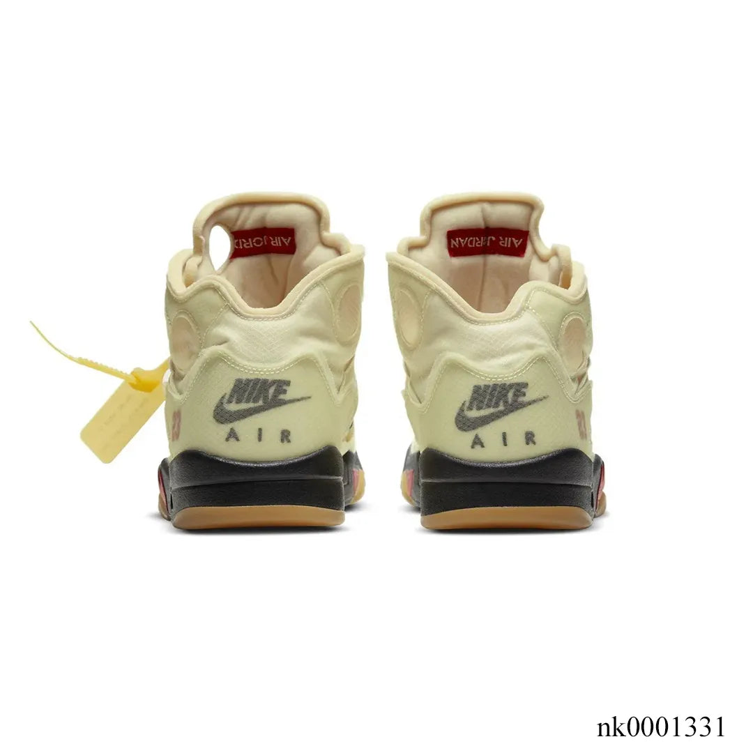 OW x AJ 5 Sail Shoes Sneakers – nk0001331 image 4