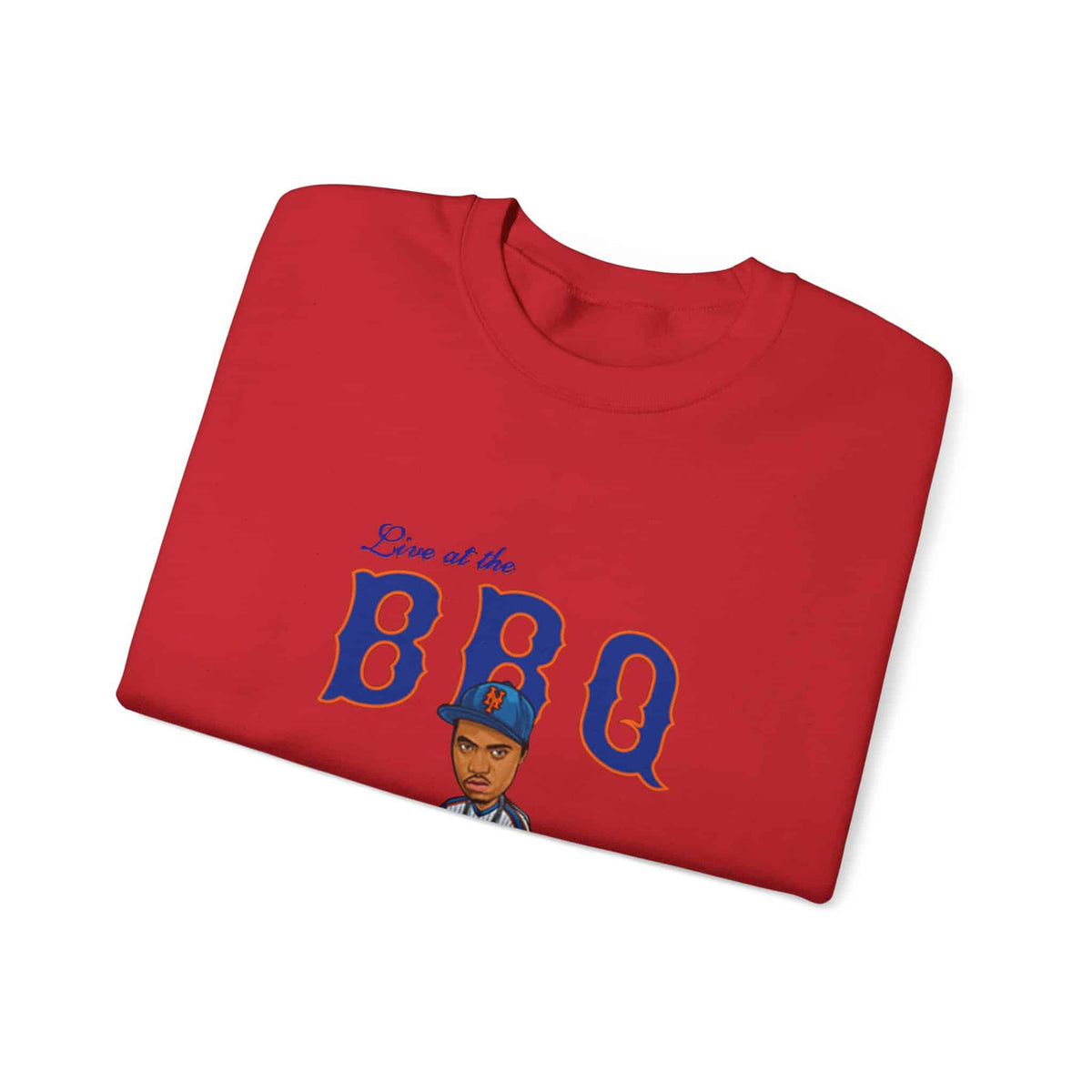 Rap Nas Live At The BBQ Crewneck Sweatshirt image 54