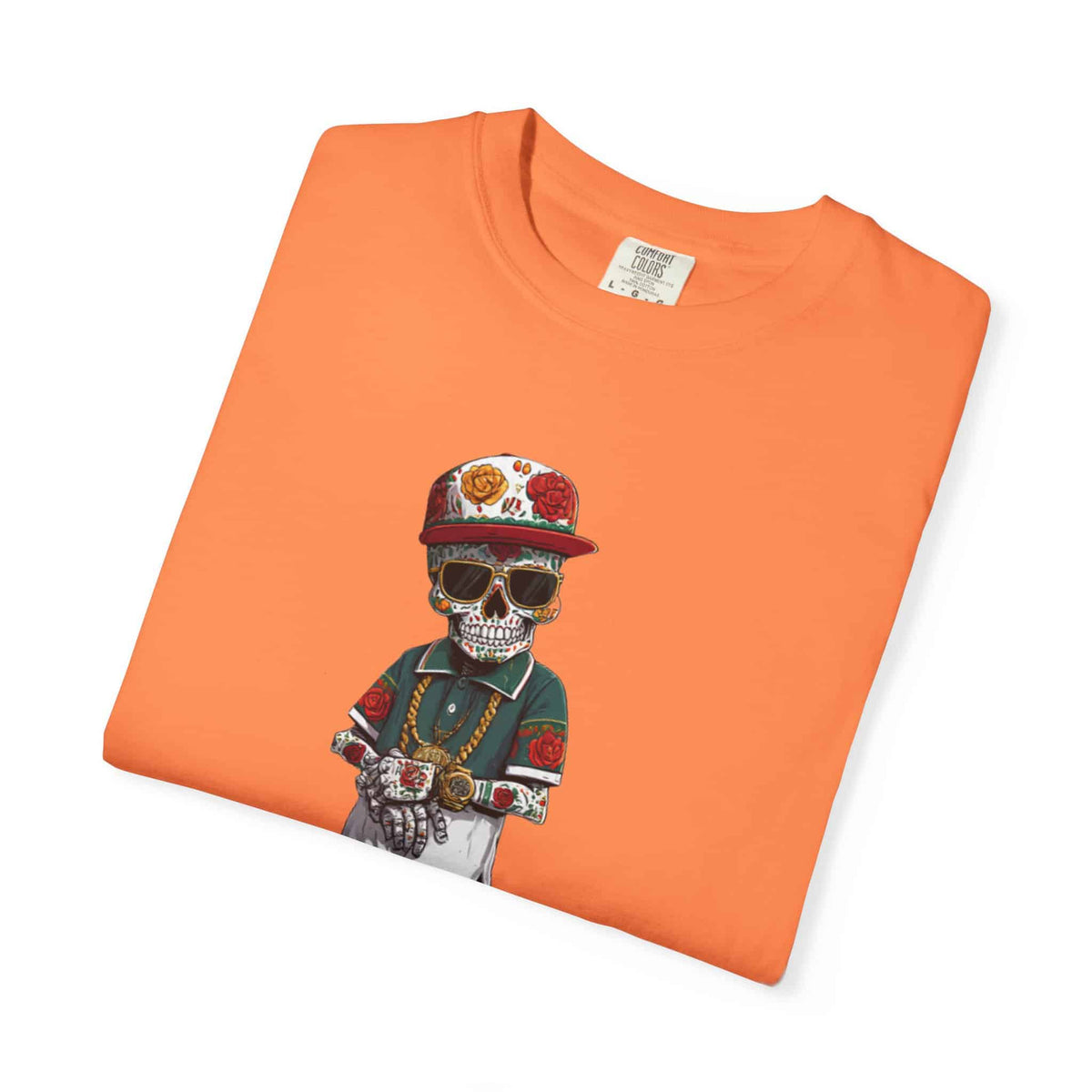 Skull Luxury Unisex Garment-Dyed T-shirt image 8