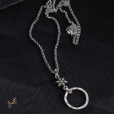 CH Circle Pendant Necklace - CH0023 image 0
