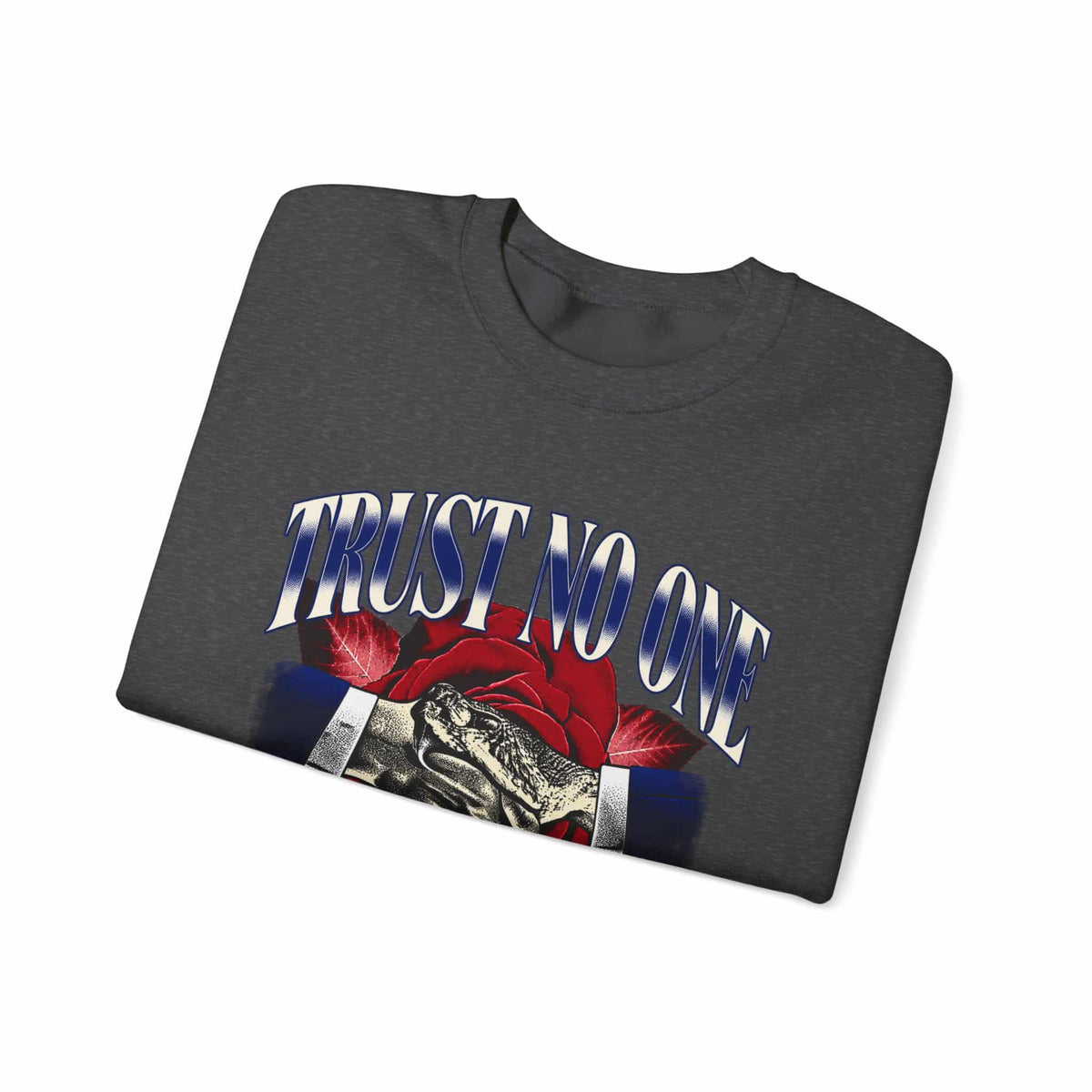 Graphic Print Crewneck Sweatshirt - POD0037 image 22