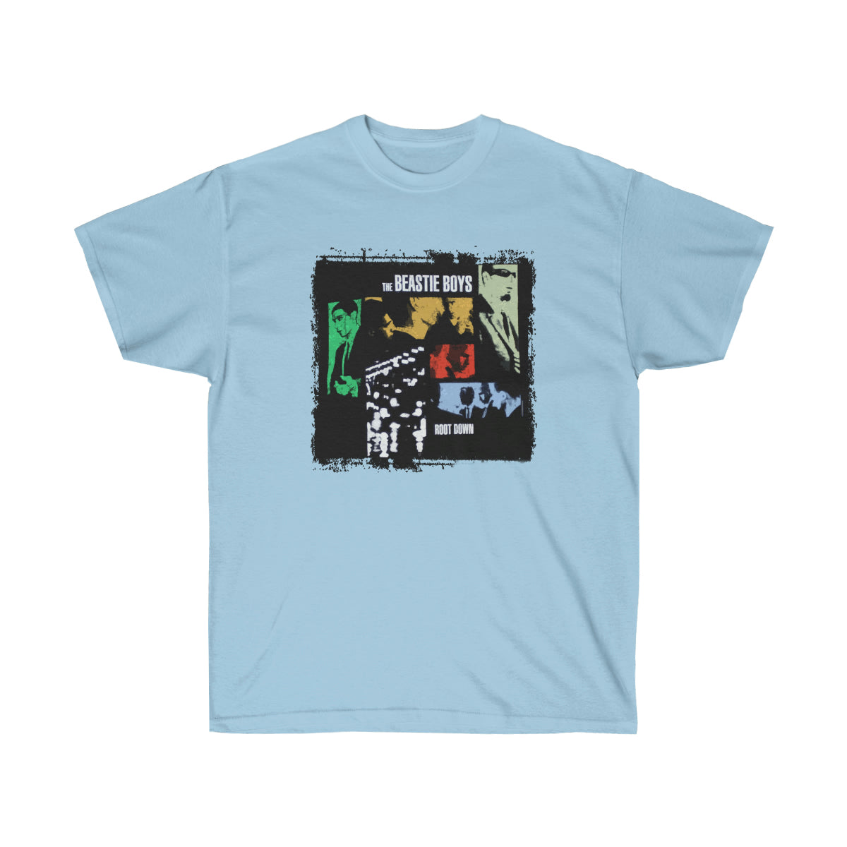 The Beasite Boys Root Down Men T-Shirt - Light Blue, 3XL image
