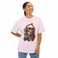 Neon Skull DJ Unisex Oversized Boxy Tee image 14