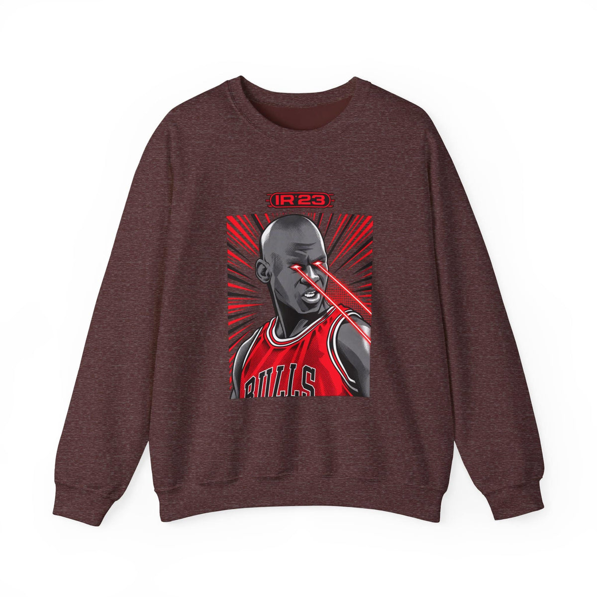 Graphic Print Crewneck Sweatshirt - POD0032 image