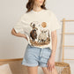 Halloween Basketball Skeleton Unisex Garment-Dyed T-shirt image 28