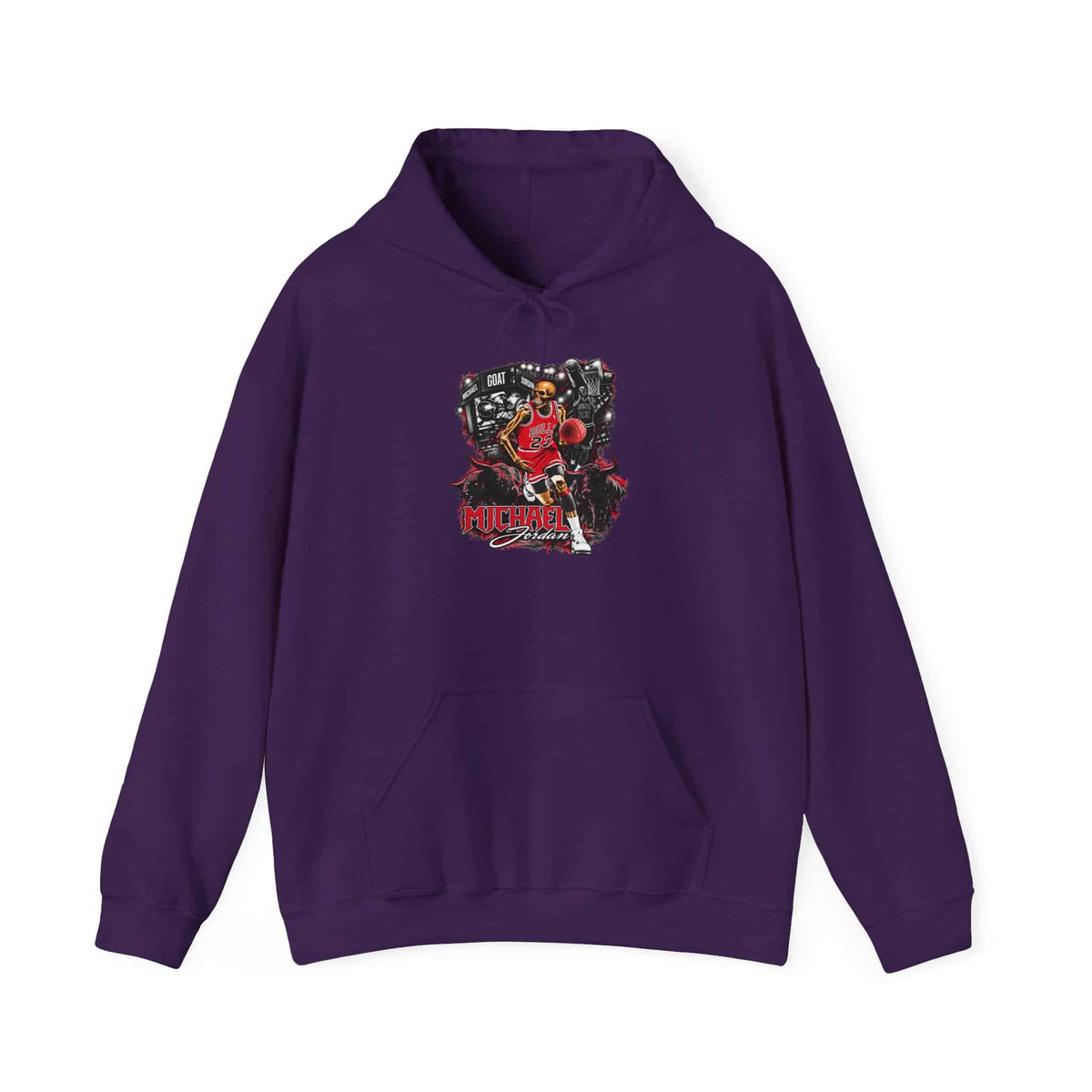 Chicago Legend 23 Hooded Sweatshirt - 3XL, Purple image