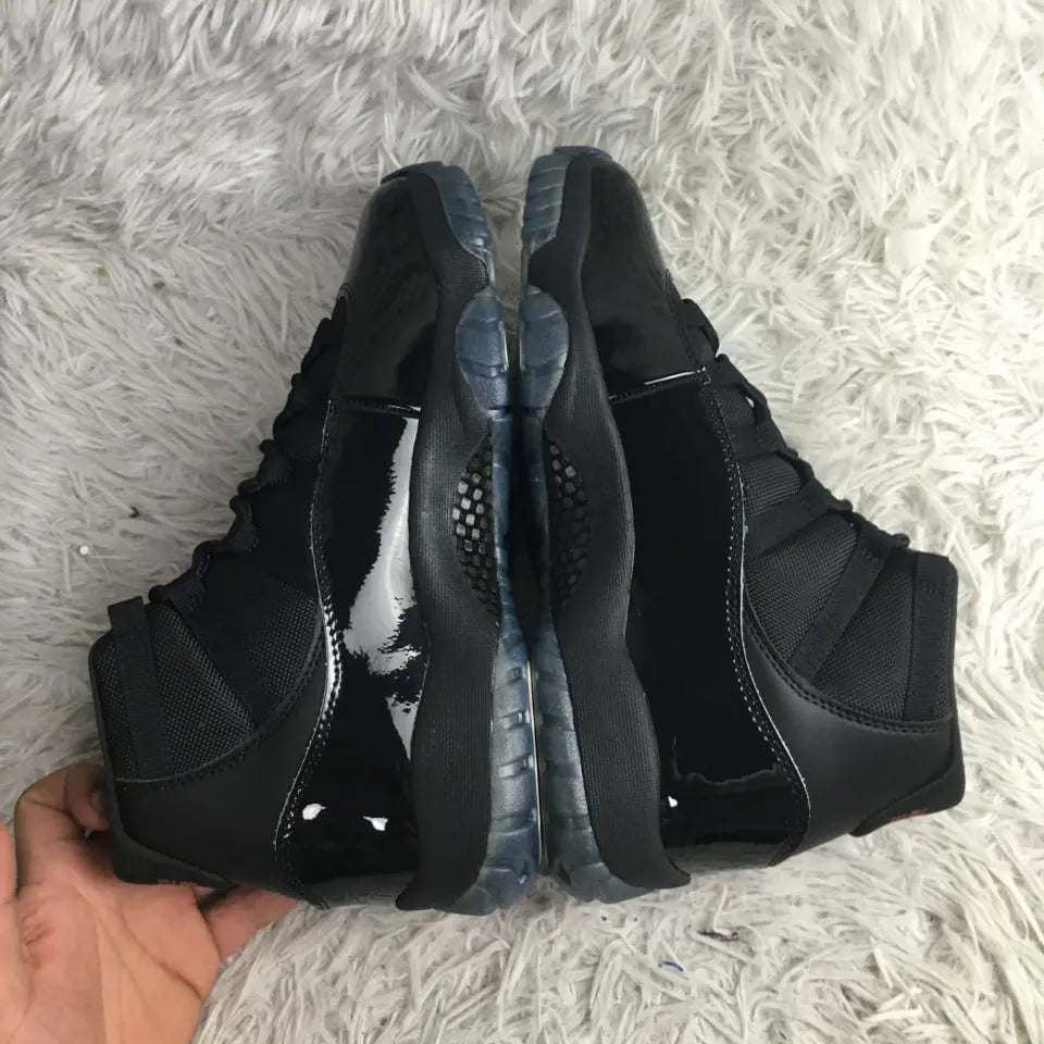 AJ 11 Black Red Grey Shoes Sneakers - nk0004184 image 9