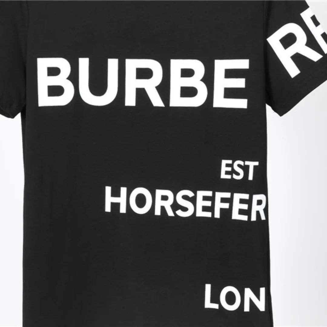 BUR Horseferry T-Shirt in Black - 391 - bbr0000391 image 8