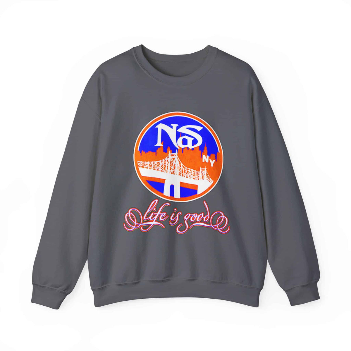 Life Is Good Crewneck Sweatshirt image